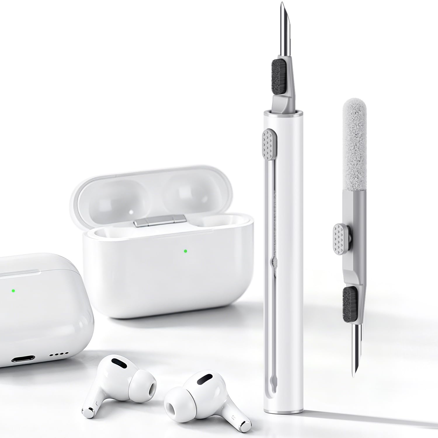 Hyashee Cleaner Kit for AirPods Pro 3/2/1, 3-in-1 Earbud Cleaning by Hyashee - Angle View 1