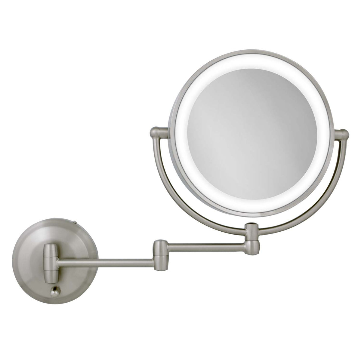 Zadro 11 LED Wall Mounted Makeup Mirror 5X 1X Shaving Mirror - Zadro Official Imagery - 7