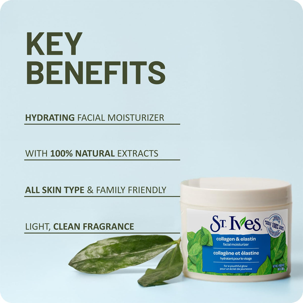 St Ives Face Lotion 4 Pack Collagen Elastin Moisturizer 10 - St. Ives Official Imagery - 6