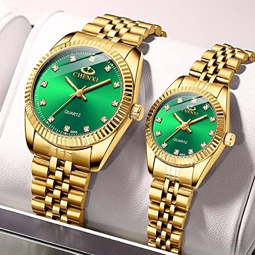 MASTOP Luxury Women Men Couples Quartz Watches Calendar Sports - Product Imagery