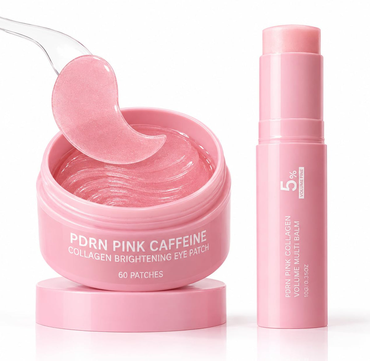 Collagen PDRN Caffeine Multi Balm Stick Eye Patches 0 35 oz - Mitoralis Official Imagery - 2