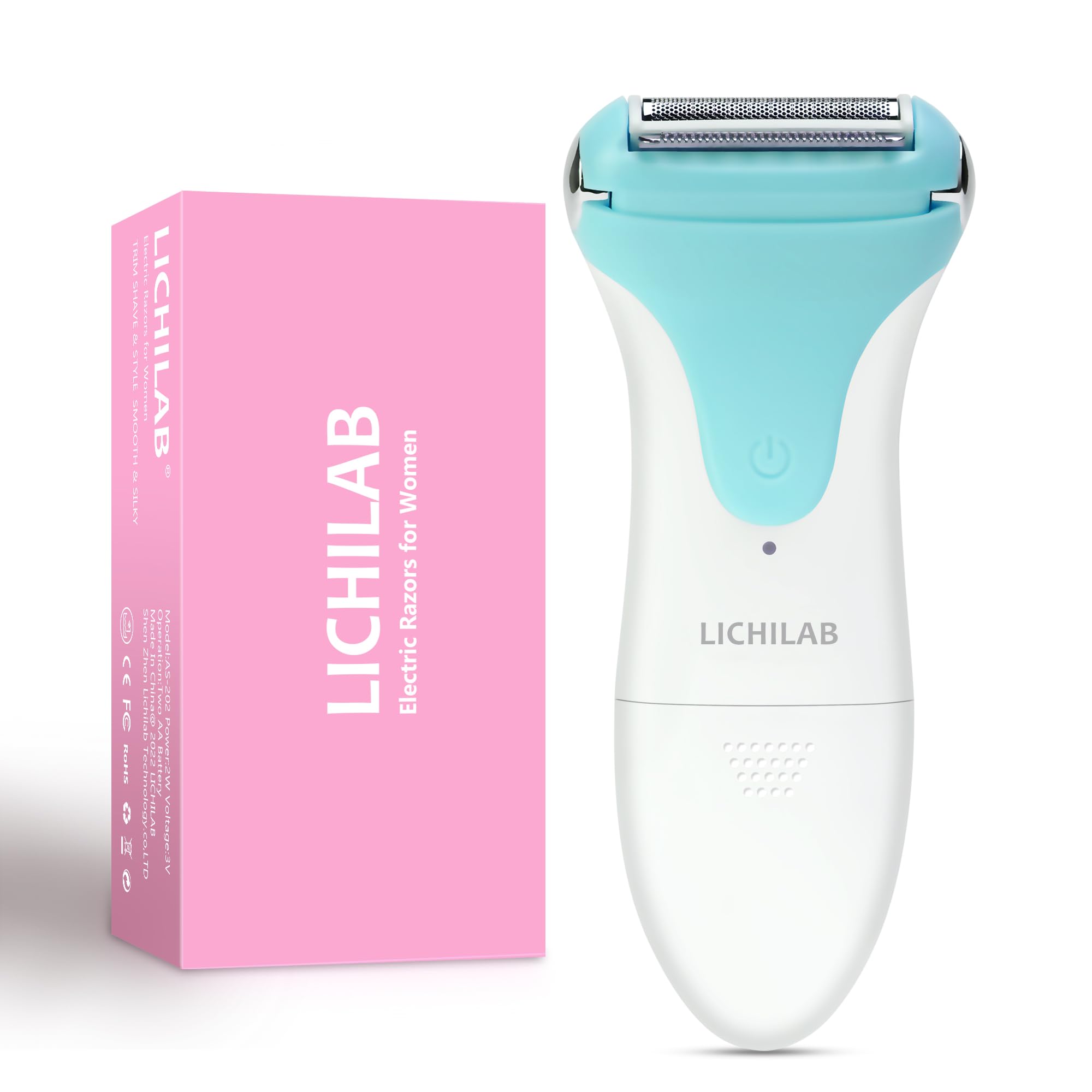 Lichilab Painless Women's Electric Razor & Bikini Trimmer - Waterproof - View 10