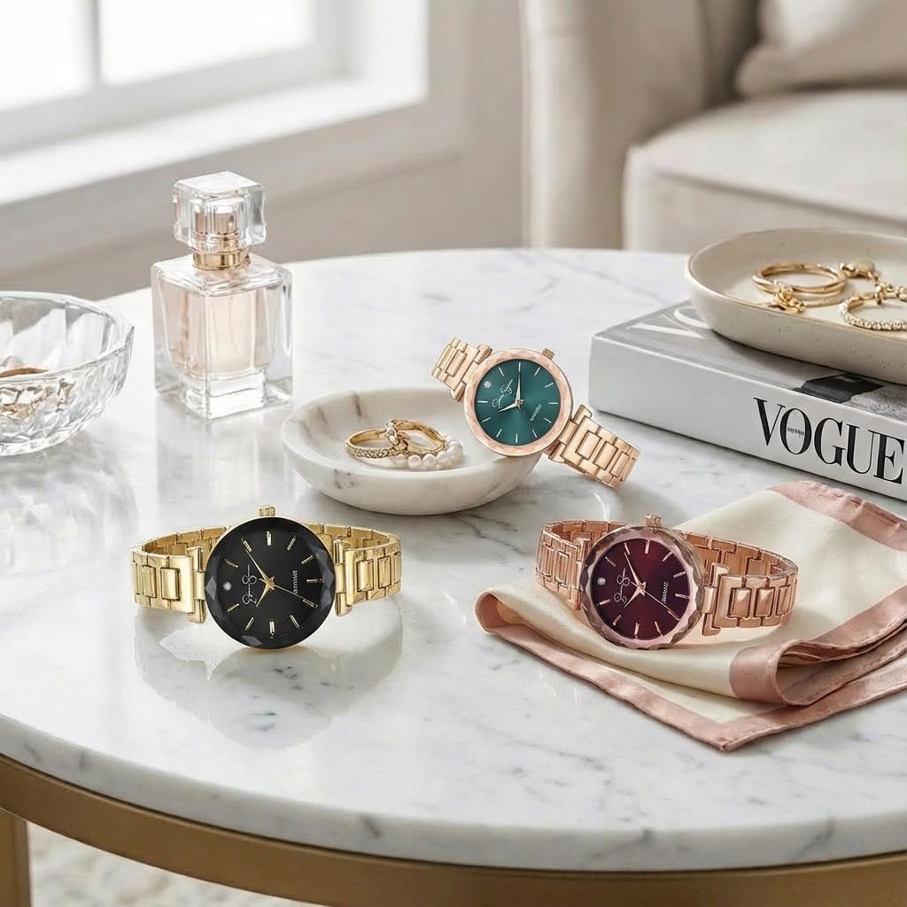 Jessica Simpson Diamond Collection Women s Watch Classic - Jessica Simpson Official Imagery - 4