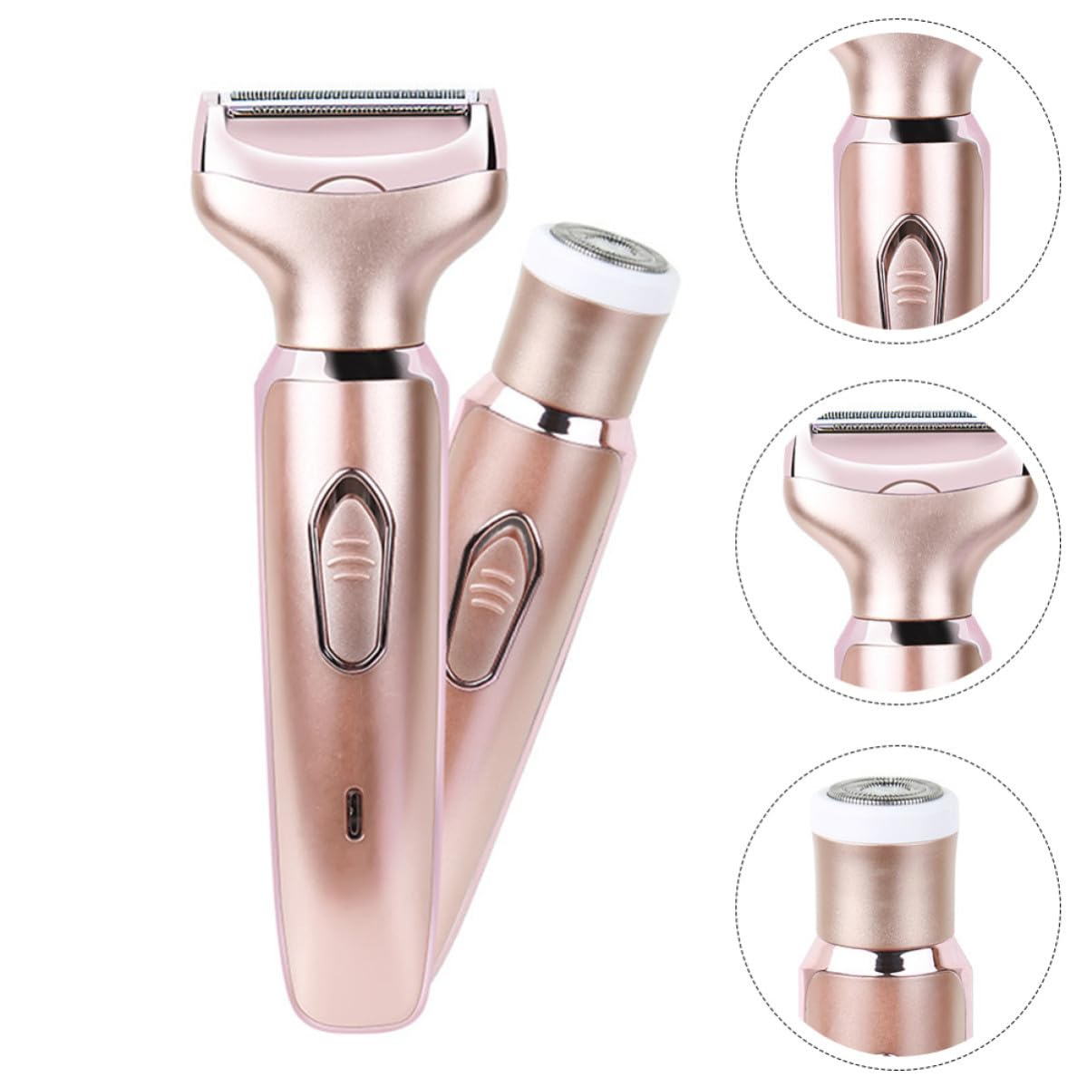 Women Electric Hair Trimmer Washable Rechargeable Razor - VOSAREA Official Imagery - 8
