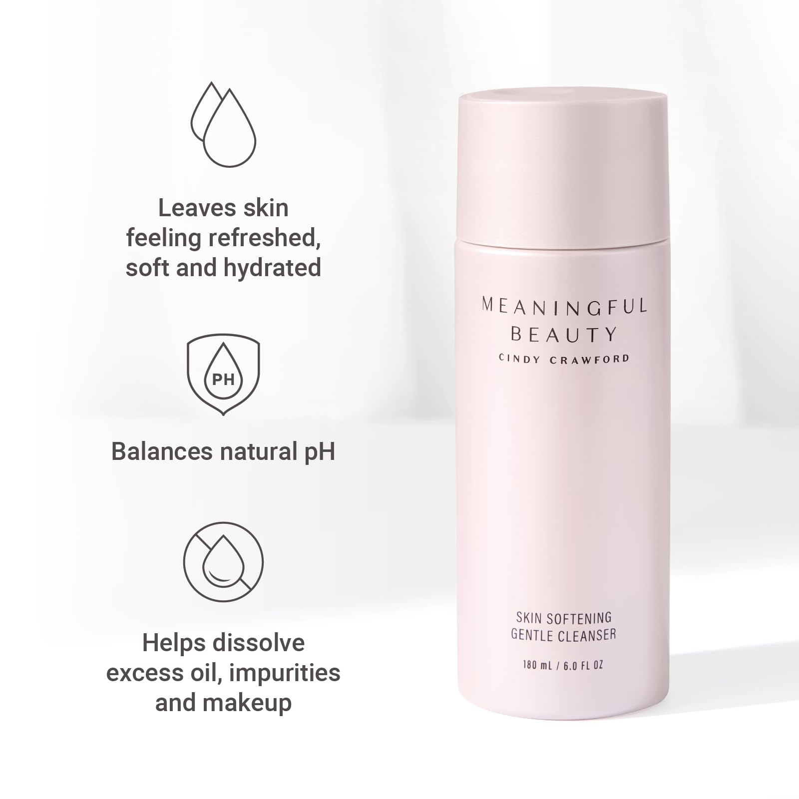 Meaningful Beauty Skin Softening Gentle Cleanser Non Foaming - Meaningful Beauty Official Product Imagery - 3