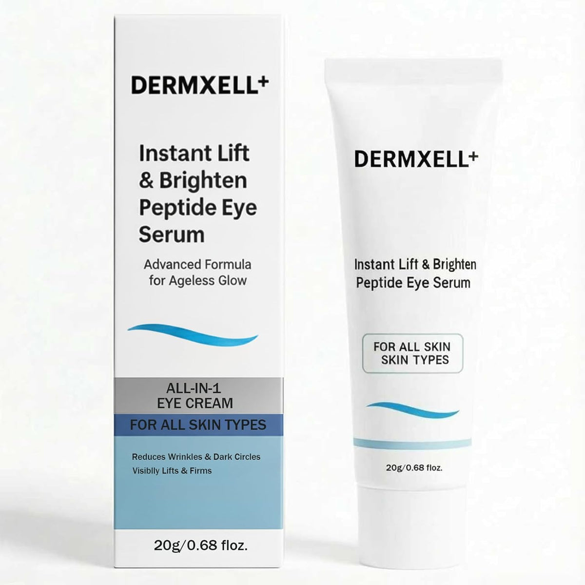 Dermxell Instant Lift Brighten Peptide Eye Serum - RIWYDMA Official Imagery - 2