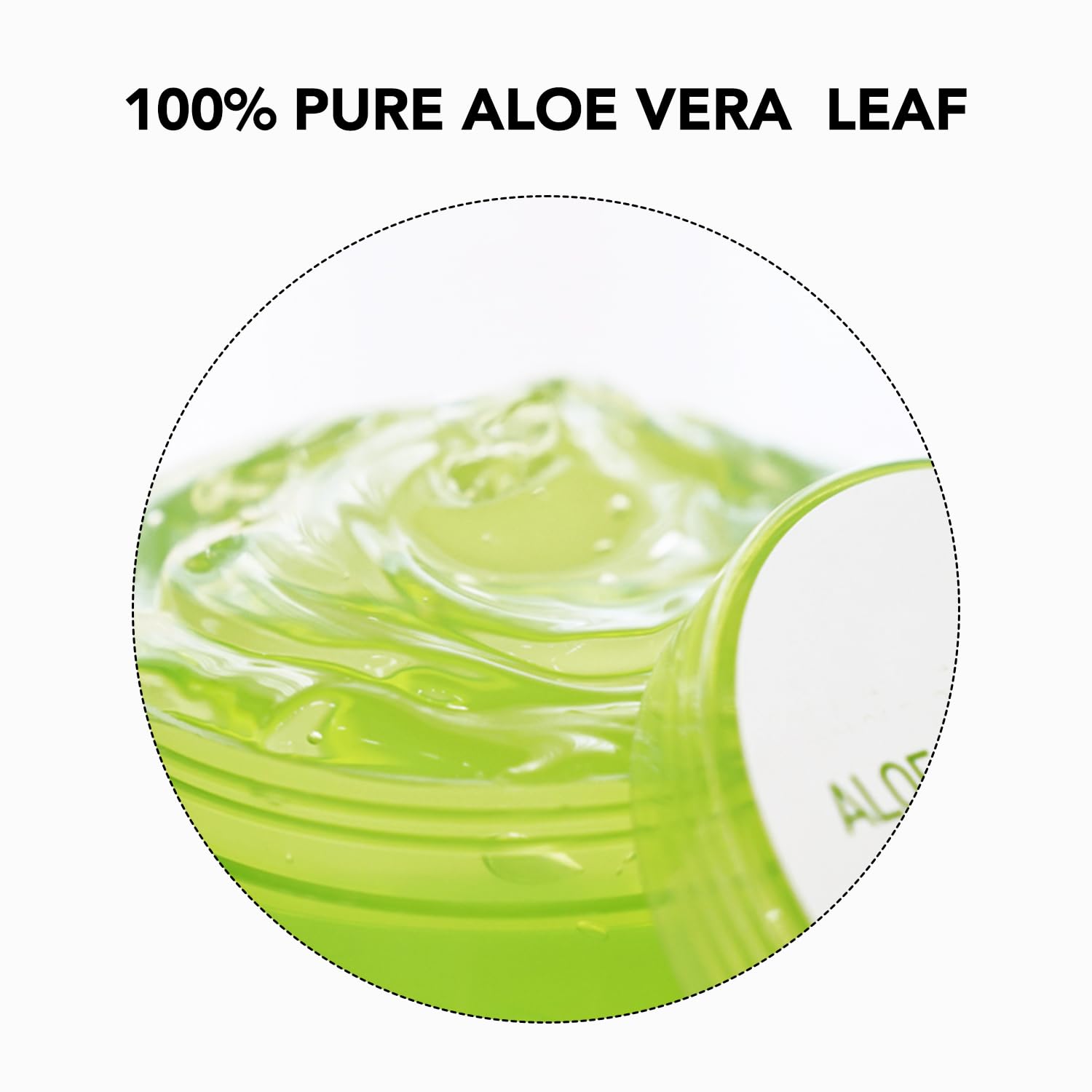 MIRACLAIR Pure Aloe Vera Gel Face, Skin & Hair 10.1 oz
