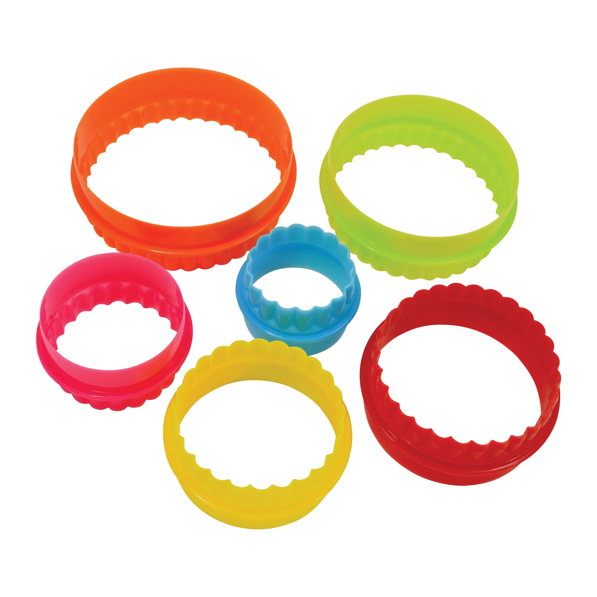 R&M International Round, Set of 6 Cookie & Biscuit Cutter Set, Sizes, - View 7