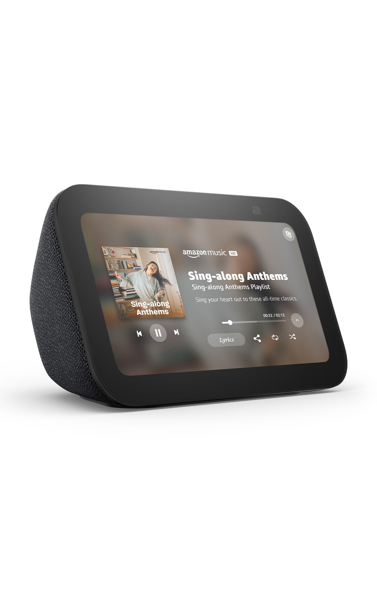 Amazon Echo Show 5  , Smart display, Designed for Alexa+, 2x the by Amazon - Angle View 2