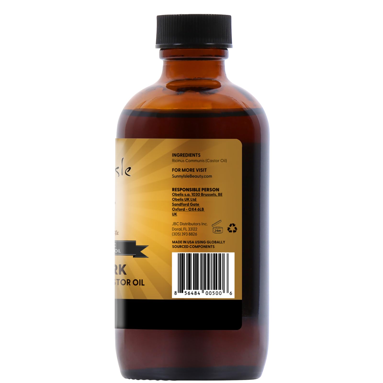 Sunny Isle Extra Dark Jamaican Black Castor Oil , Richer Thicker JBCO - Sunny Isle Official Product View 10