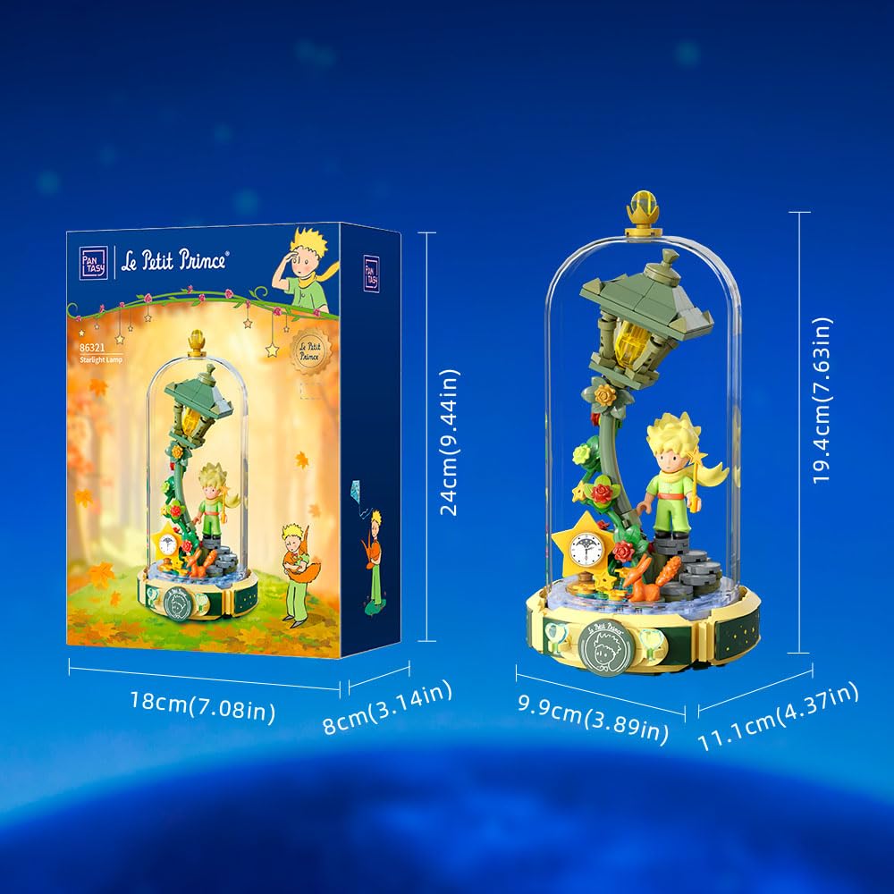 PANTASY Le Petit Prince Starlight Lamp Building Set for - PANTASY Official Imagery - 4
