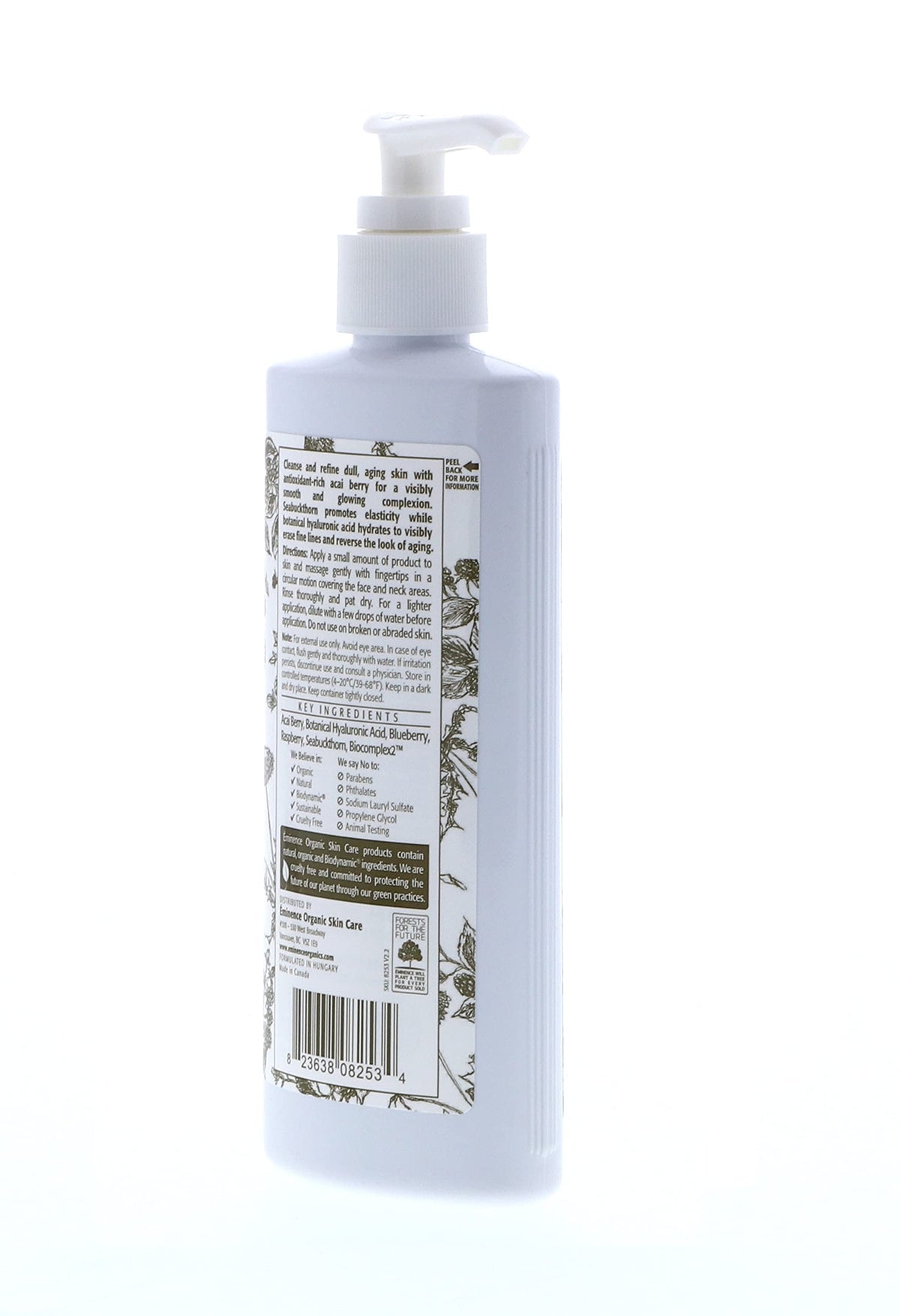 Eminence Organic Skincare Firm Skin Acai Cleanser with - Eminence Official Imagery - 7