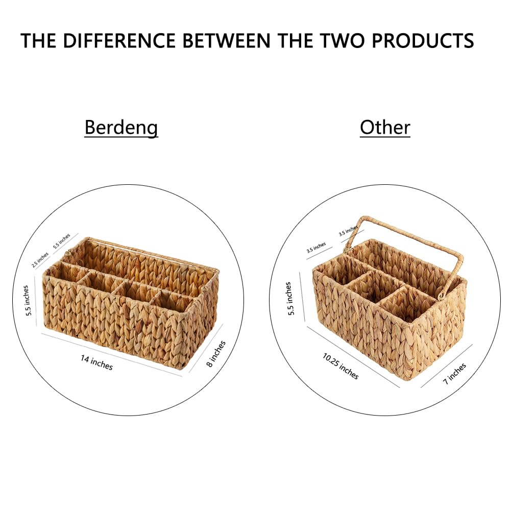 Berdeng Utensil Caddy Utensil Basket for Table Napkin and - Berdeng Official Imagery - 4