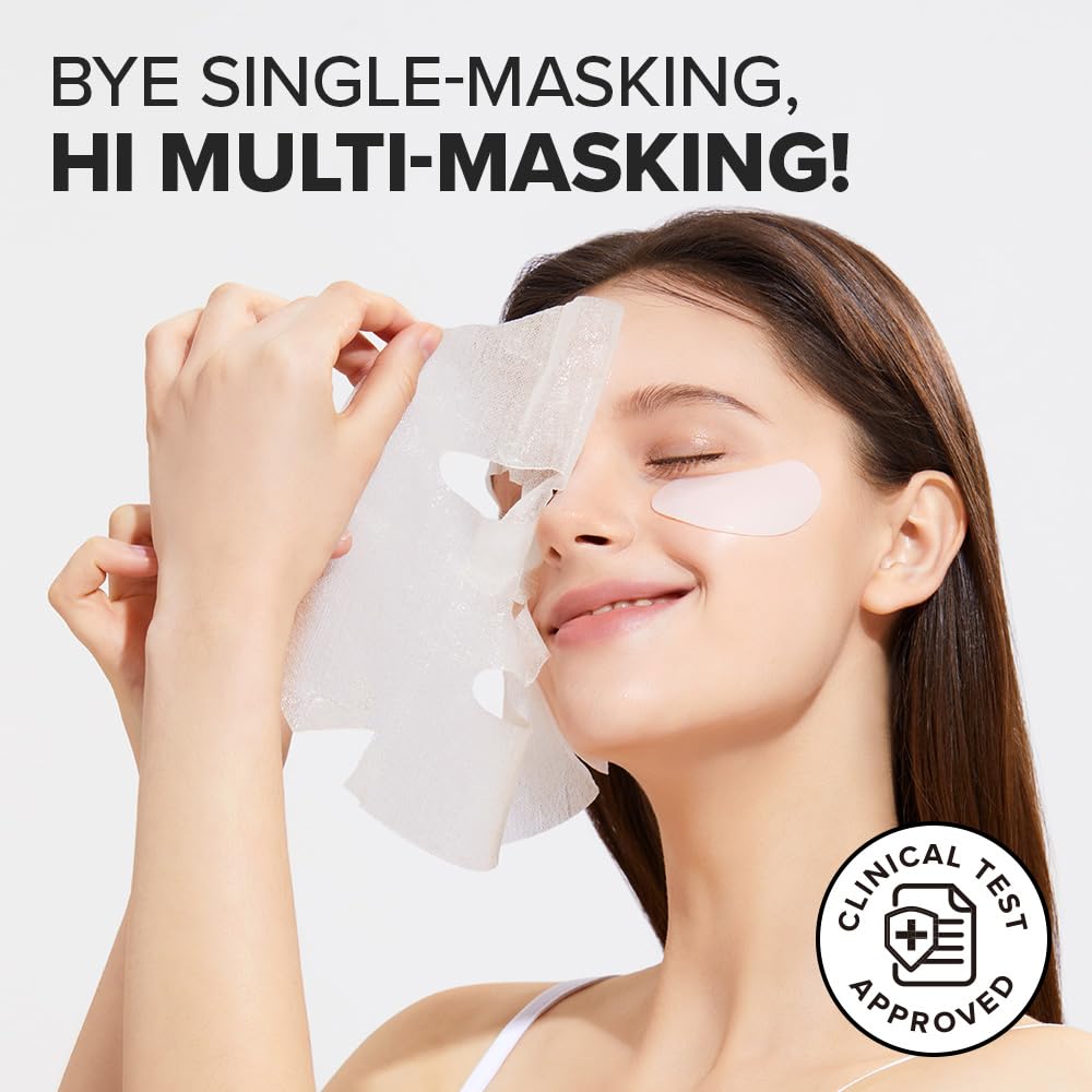 I DEW CARE Collagen Sheet Mask Variety Pack with Eye Patches - I DEW CARE