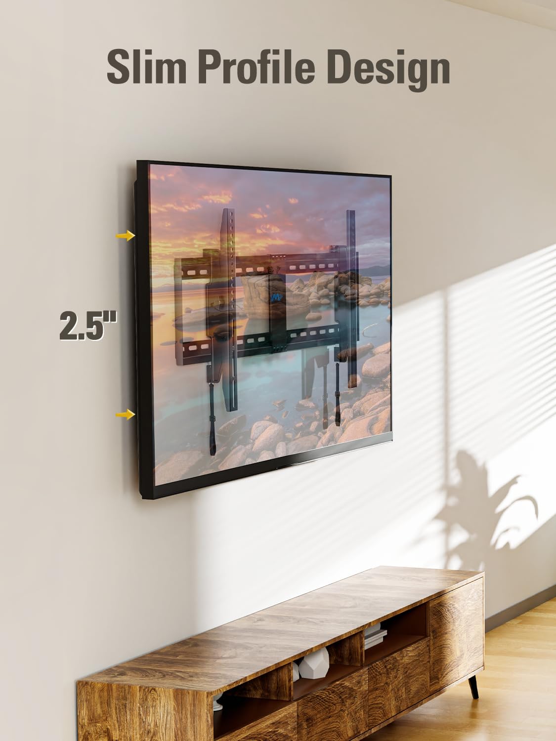 Mounting Dream TV Wall Mount for 42 86 Inch TVs Tilting TV - Mounting Dream Official Imagery - 3