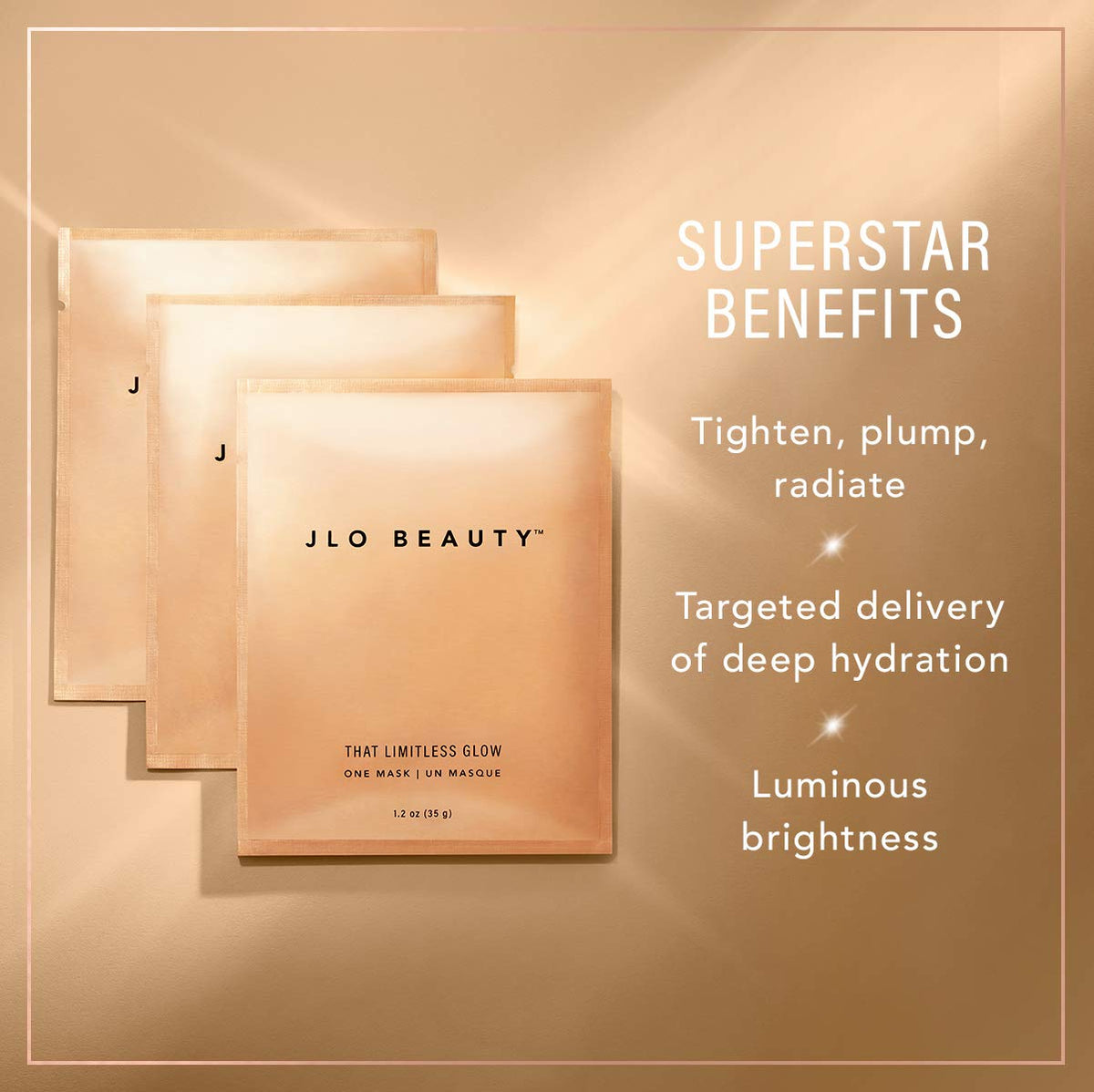 JLO BEAUTY That Limitless Glow Hydrating Sheet Mask - JLO BEAUTY Official Imagery - 3