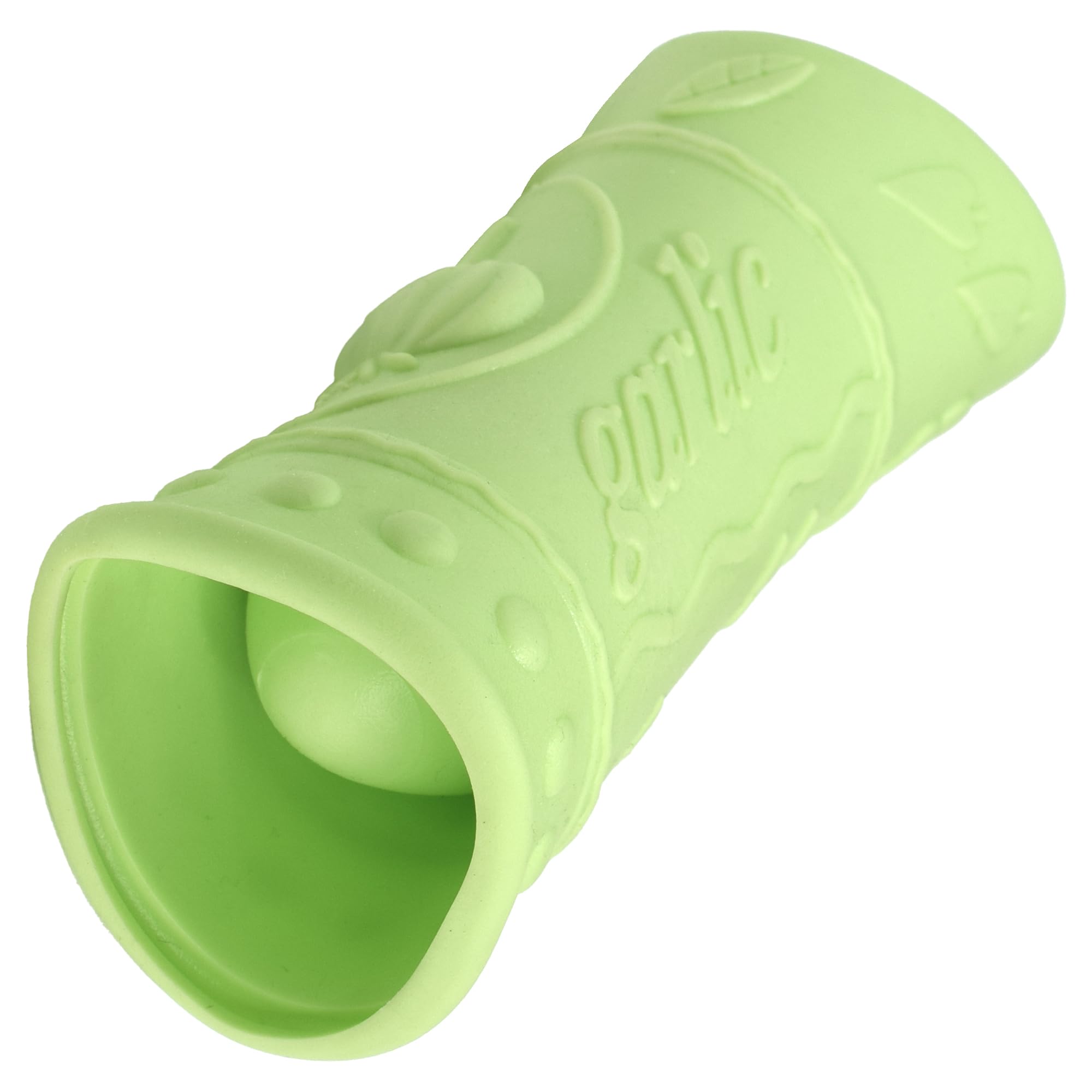 R&M Green Silicone Garlic Peeler – Easy, Mess-Free Garlic Skin Remover - View 4
