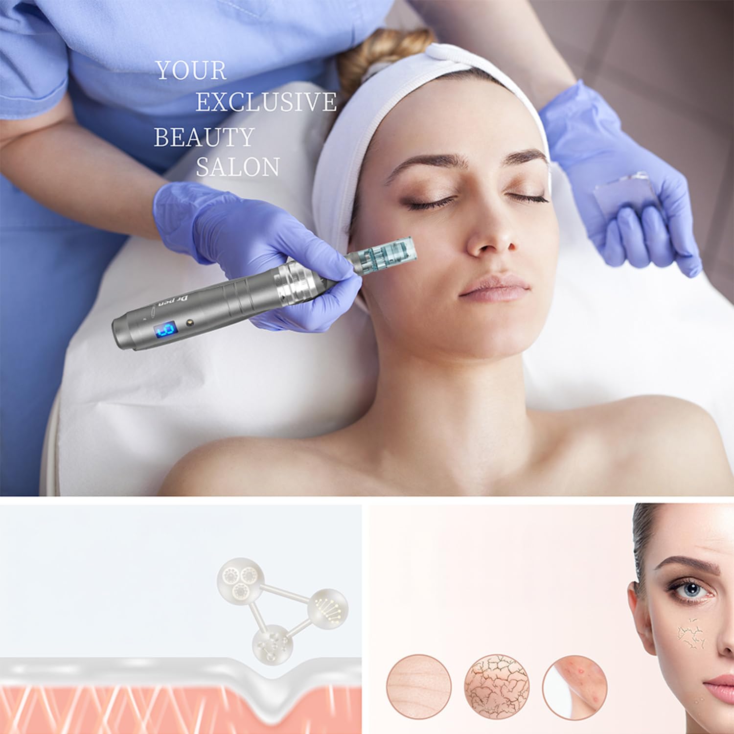 Dr pen M8 Microneedling Pen for Home Use - Dr.pen Official Imagery - 7