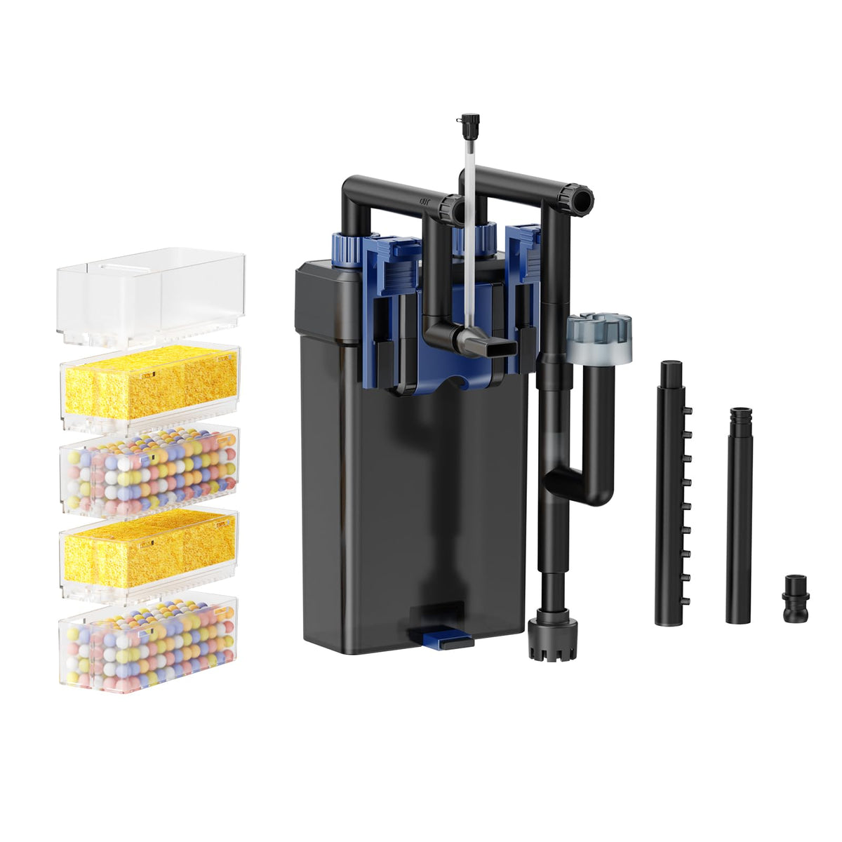 Hang On Back Aquarium Filter - SYSENCIAGA Official Imagery - 1