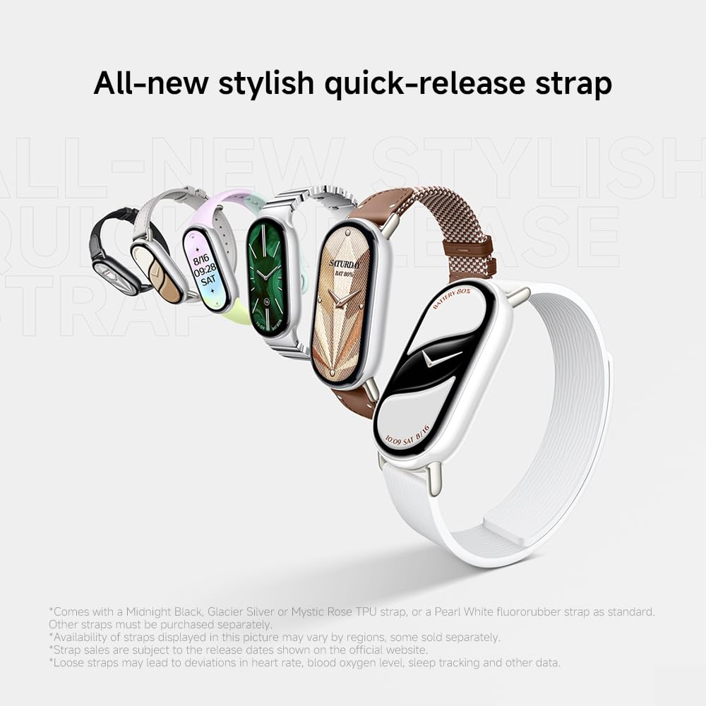 XIAOMI Mi Smart Band 10   Global Version - 1.72" AMOLED Display | 21 D - View 8
