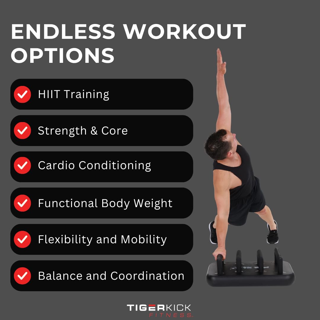 TKTool Mobile Gym Multi Purpose Training Tool at Home Gym - TigerKick Fitness Official Imagery - 8