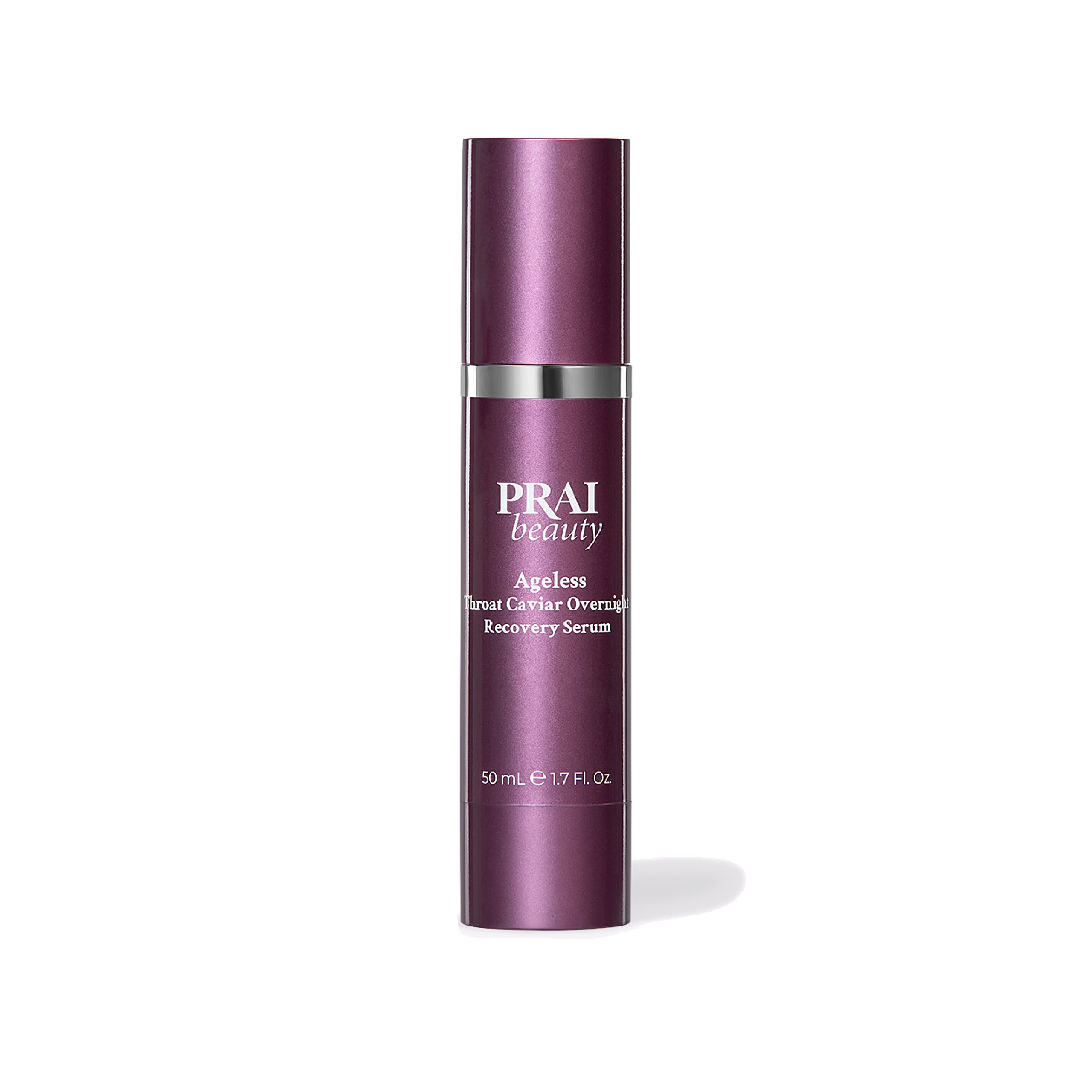 PRAI Beauty Ageless Throat Caviar Overnight Recovery Serum - PRAI Official Product Imagery - 2