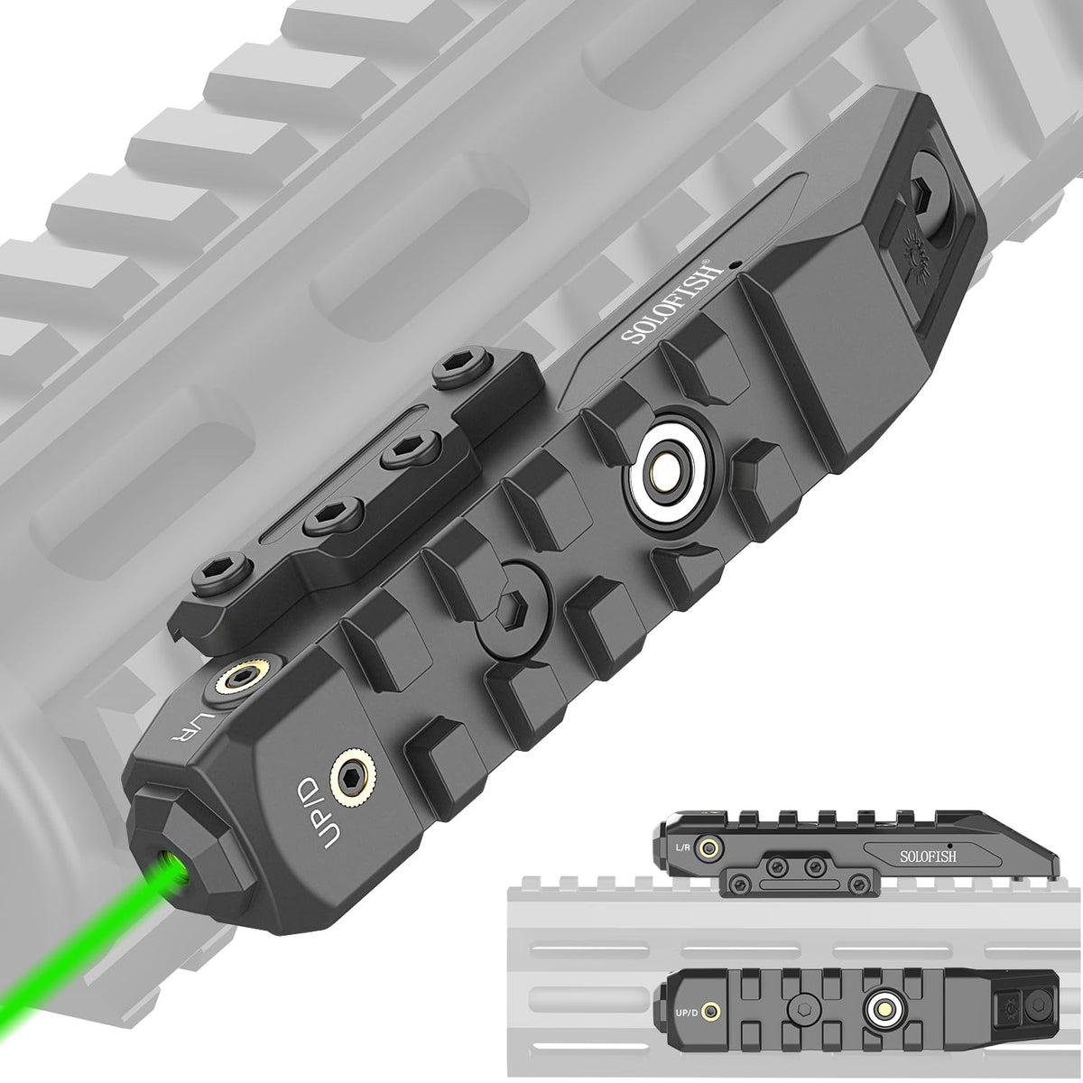 Laser Sight with Strobe Momentary Function for Rifle - Solofish Official Imagery - 2
