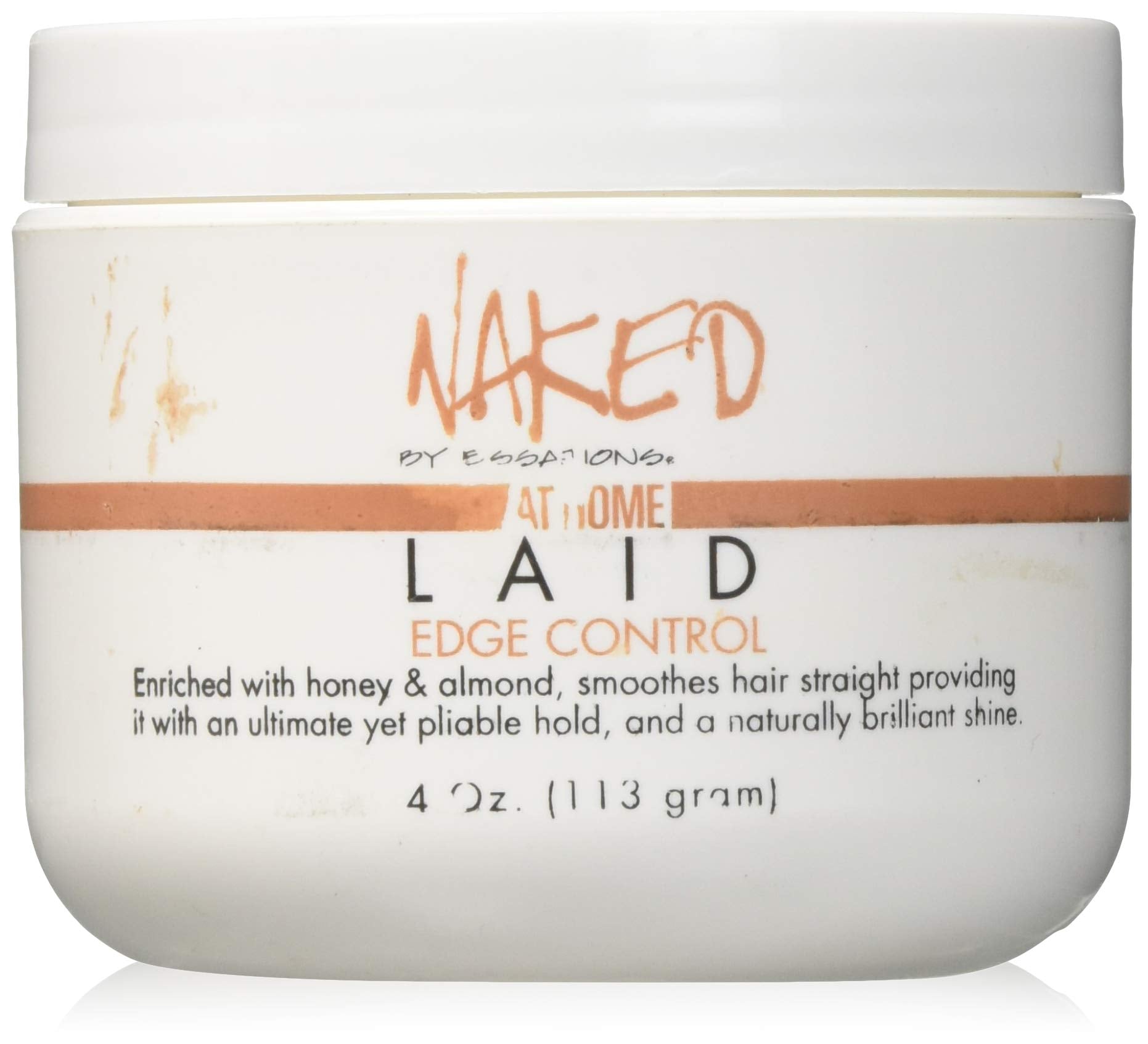 Naked by Essations Laid Edge Control, 4 Ounce
