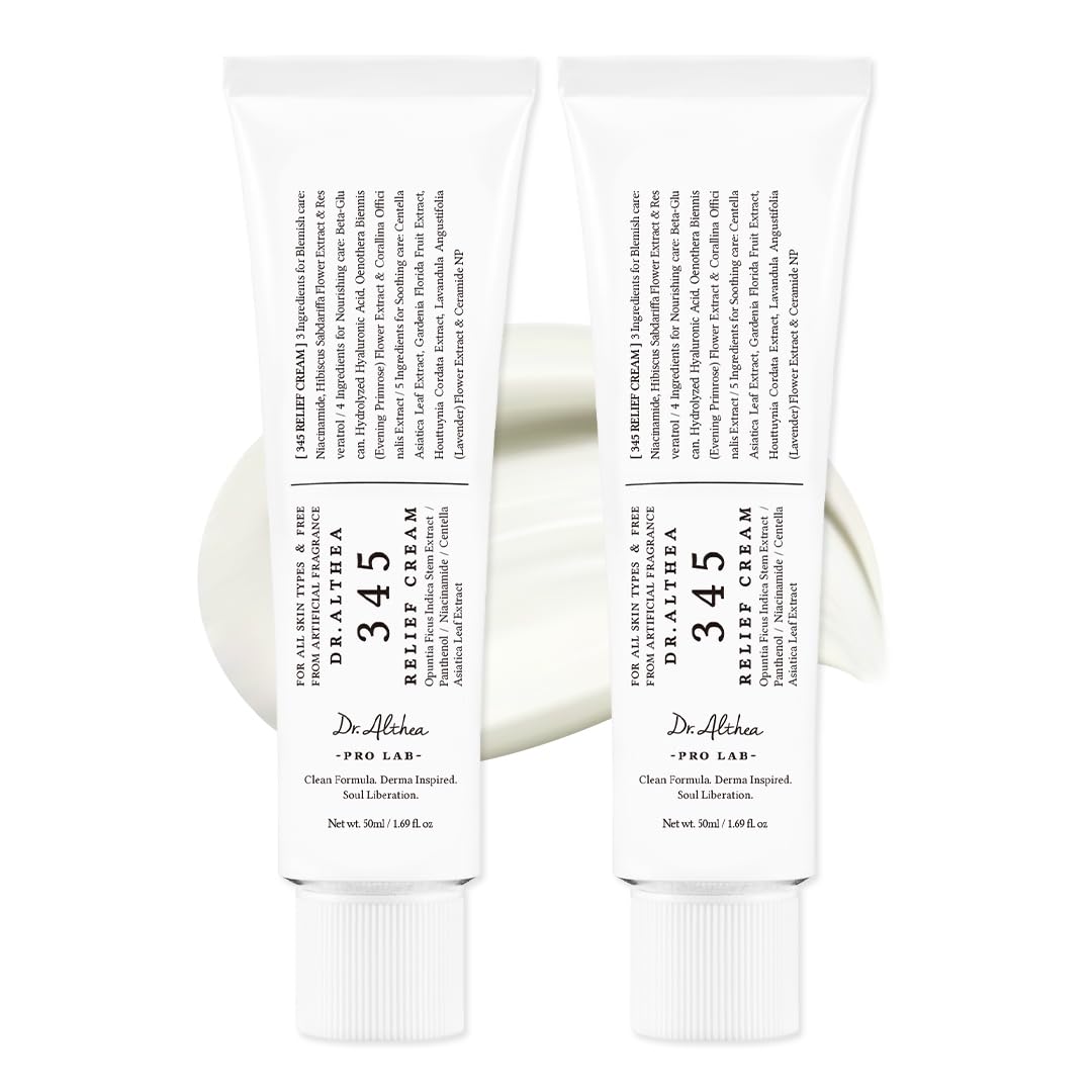 Dr.Althea 345 Relief Cream, 1.69 Fl Oz (Ver.2 - Dr.Althea