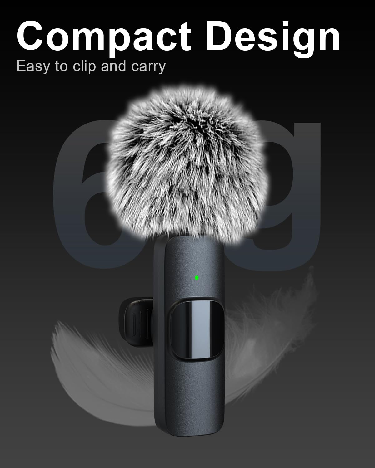 Mini Microphone for iPhone Android Camera 3 in 1 Wireless - SmaFun Official Imagery - 8