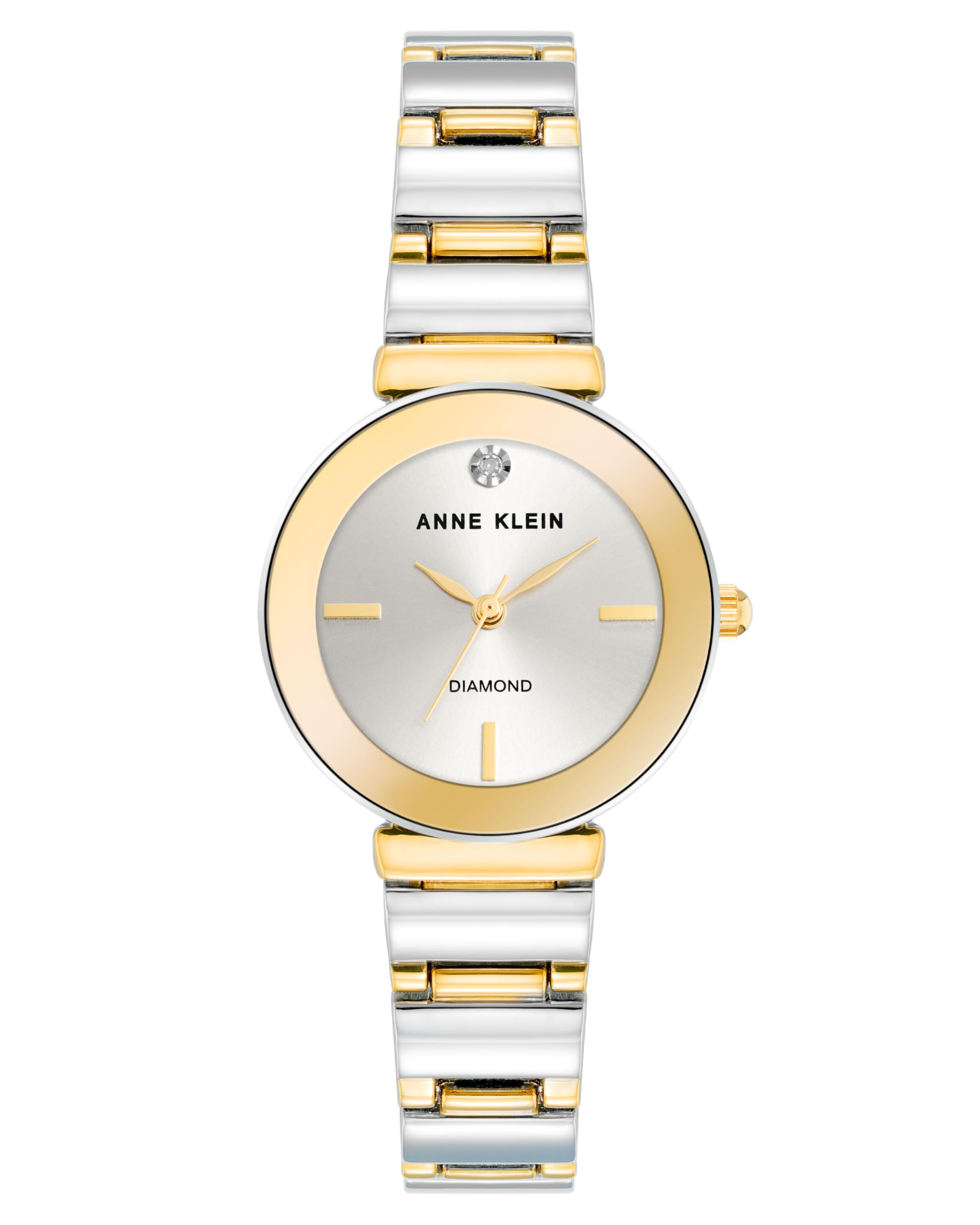 Anne Klein Women's Genuine Diamond Dial Bracelet Watch - View 8