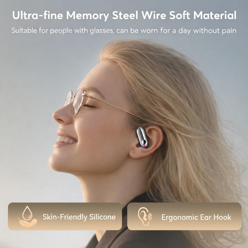 AI Translation Earbuds 198 Languages Sport Open Ear - Mokseev Official Imagery - 8
