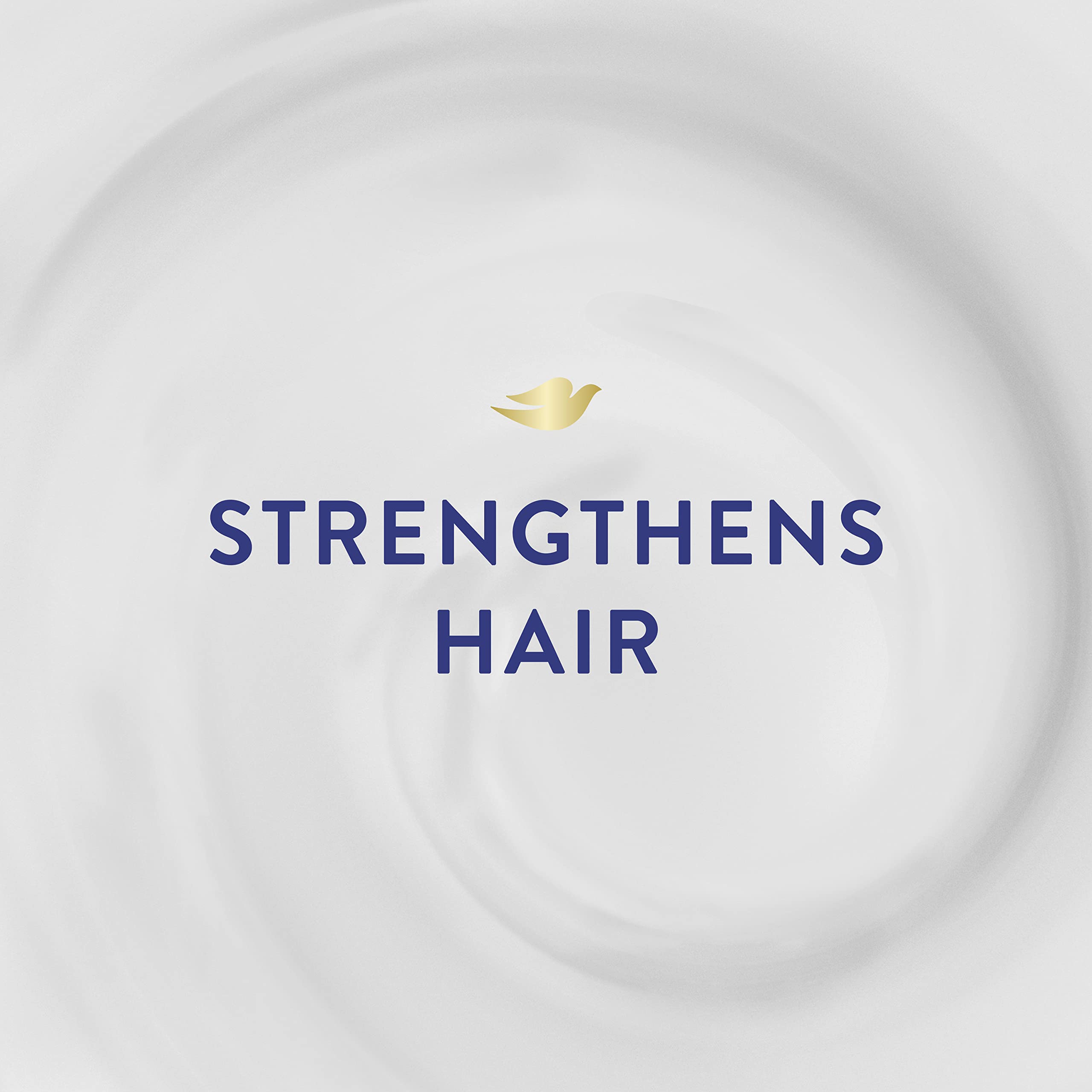 Dove Hair Mask - Strengthening Hair Mask for Damaged Hair and Hair Breakage, Minerals + White Clay, 4 oz, 4 Count