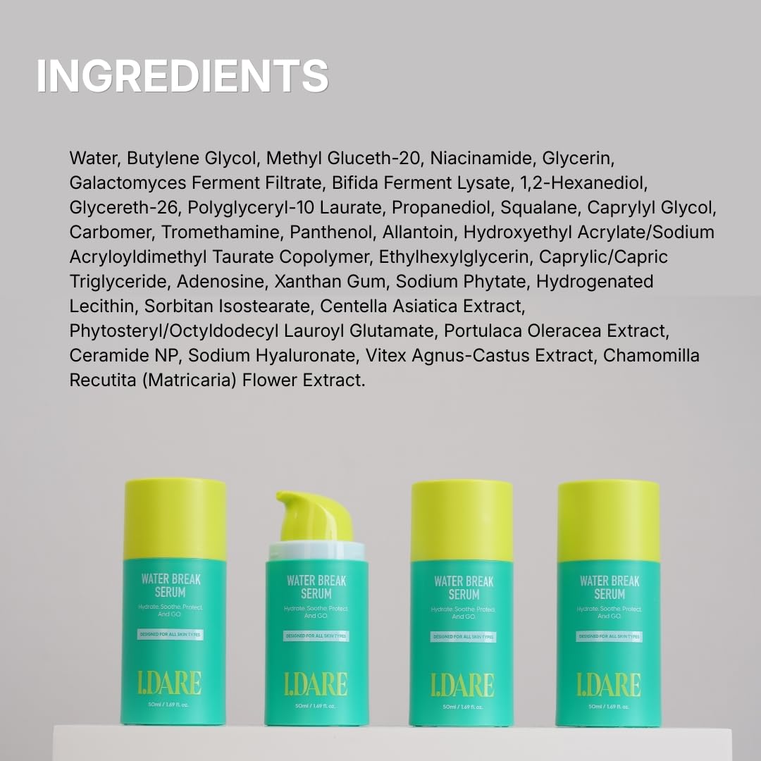 I DARE Water Break Serum Skin Barrier Repair with Ceramide - I.DARE Official Imagery - 8