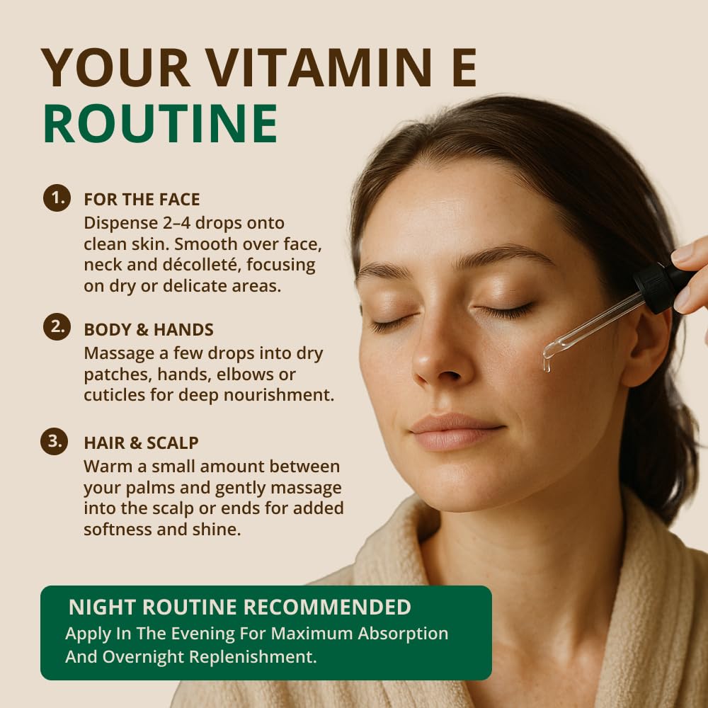 Vitamin E Oil - RejuveNaturals Official Imagery - 4