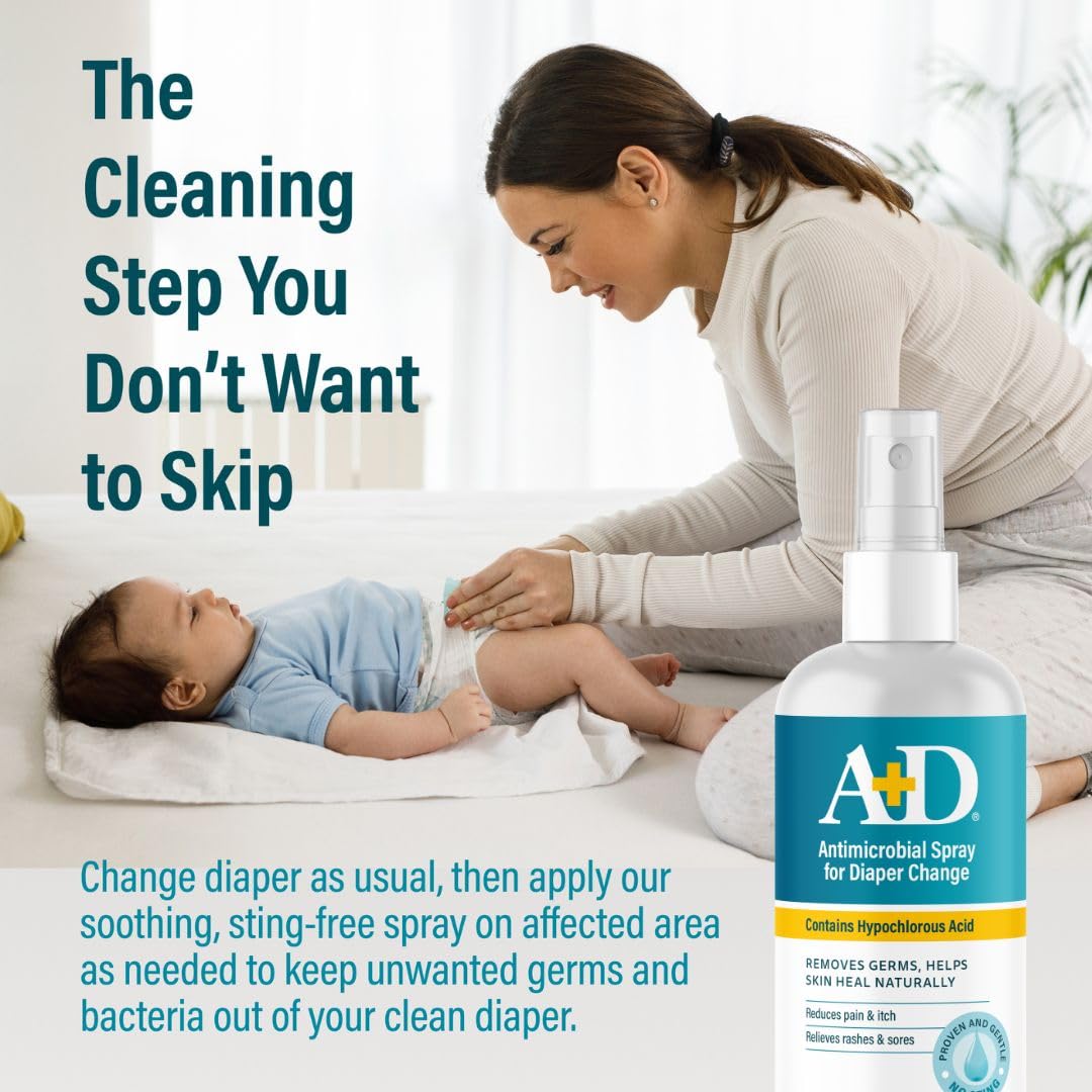 A+D Antimicrobial Hydrogel Spray with Hypochlorous Acid Spray for Skin - View 6