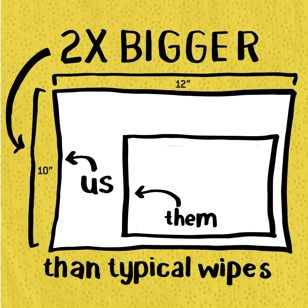 Tub O' Towels Heavy-Duty Cleaning Wipes 90-Count
