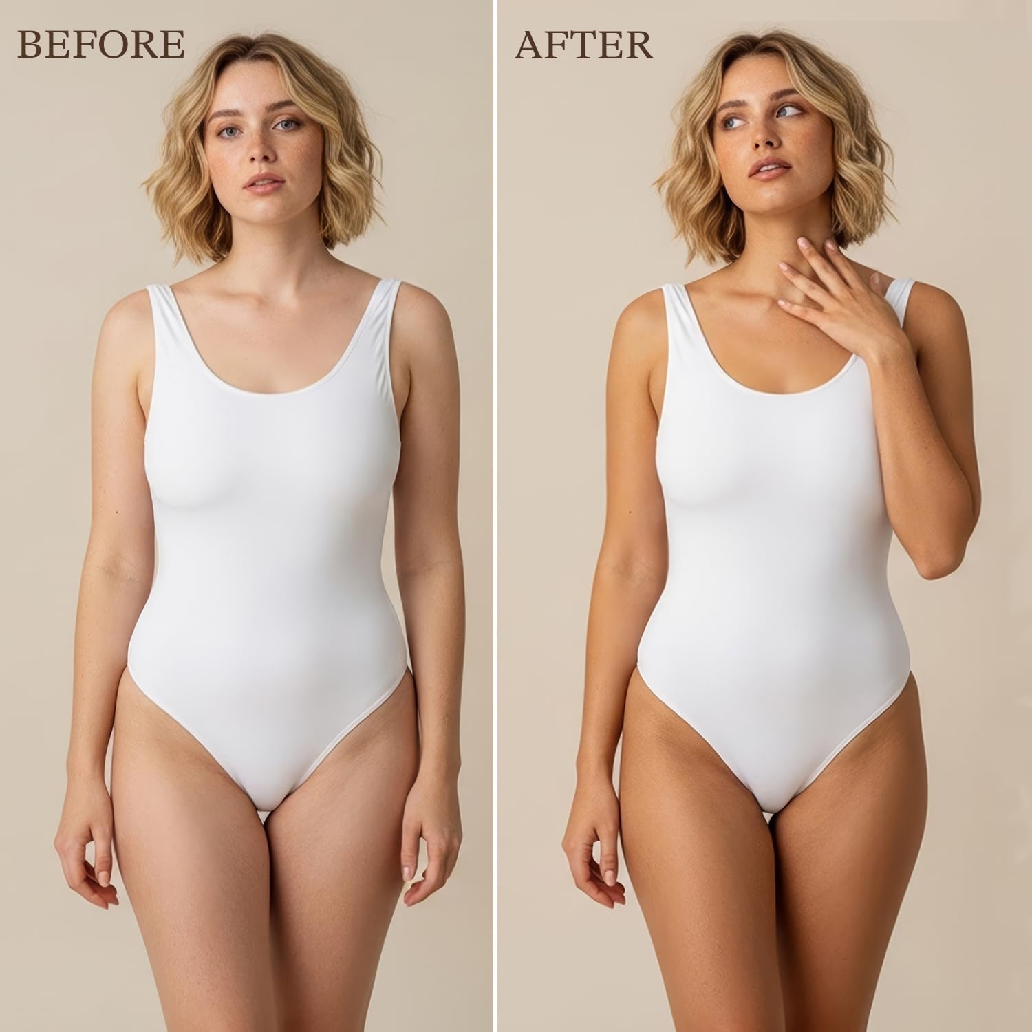 Self Tanner Face & Body - With Organic Aloe Vera & Shea Butter - Beauty by Earth Official Product View 3