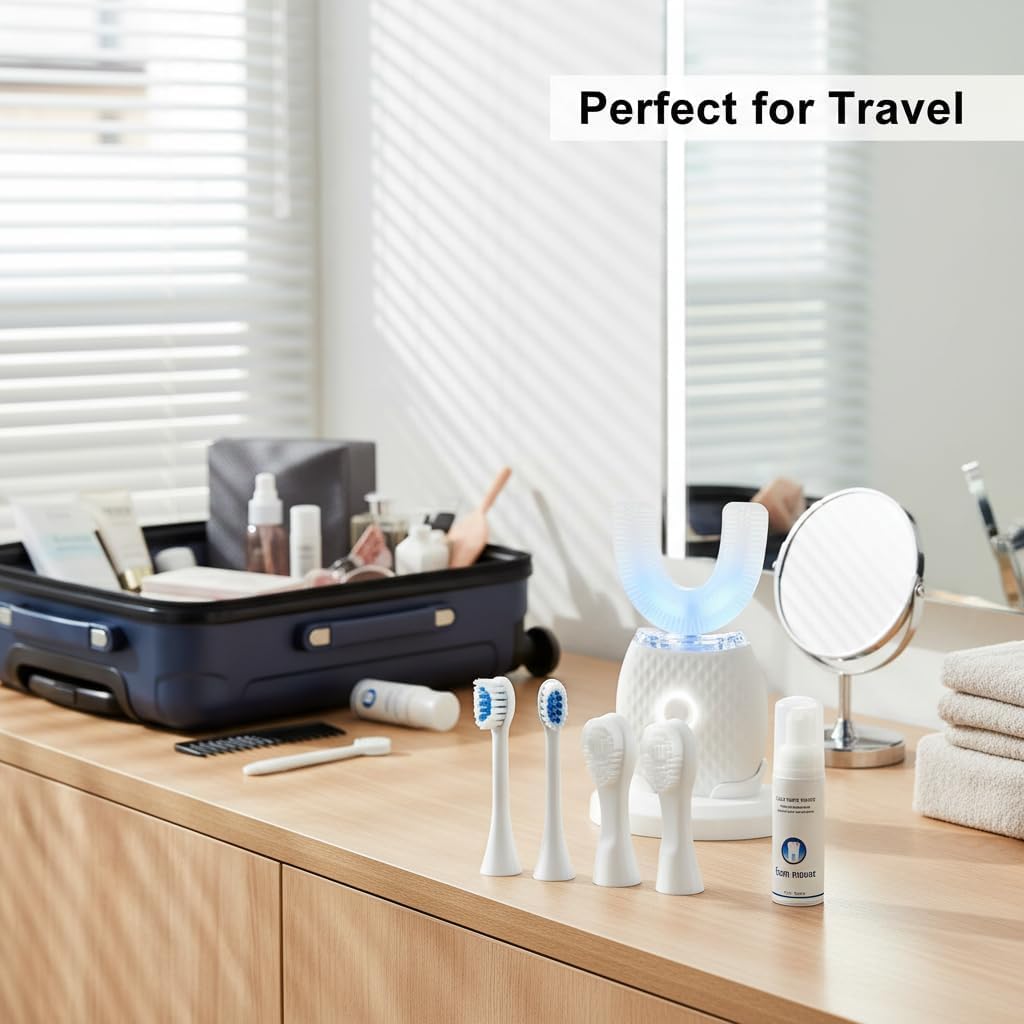 Ultra Soft U Shaped Toothbrush for Adult Daily Oral Care - Ralexidog Official Imagery - 6