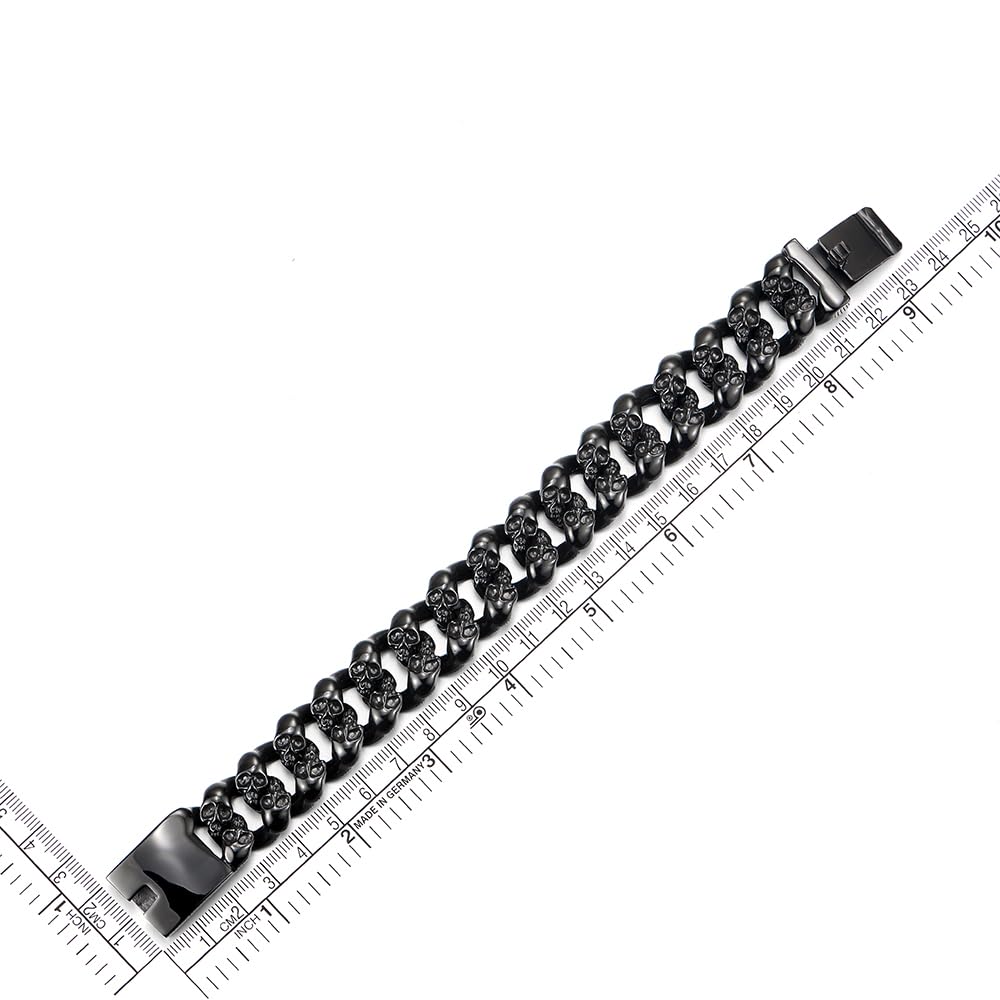 COOLSTEELANDBEYOND Mens Steel Vintage Twisted Braided Link - COOLSTEELANDBEYOND Official Imagery - 6