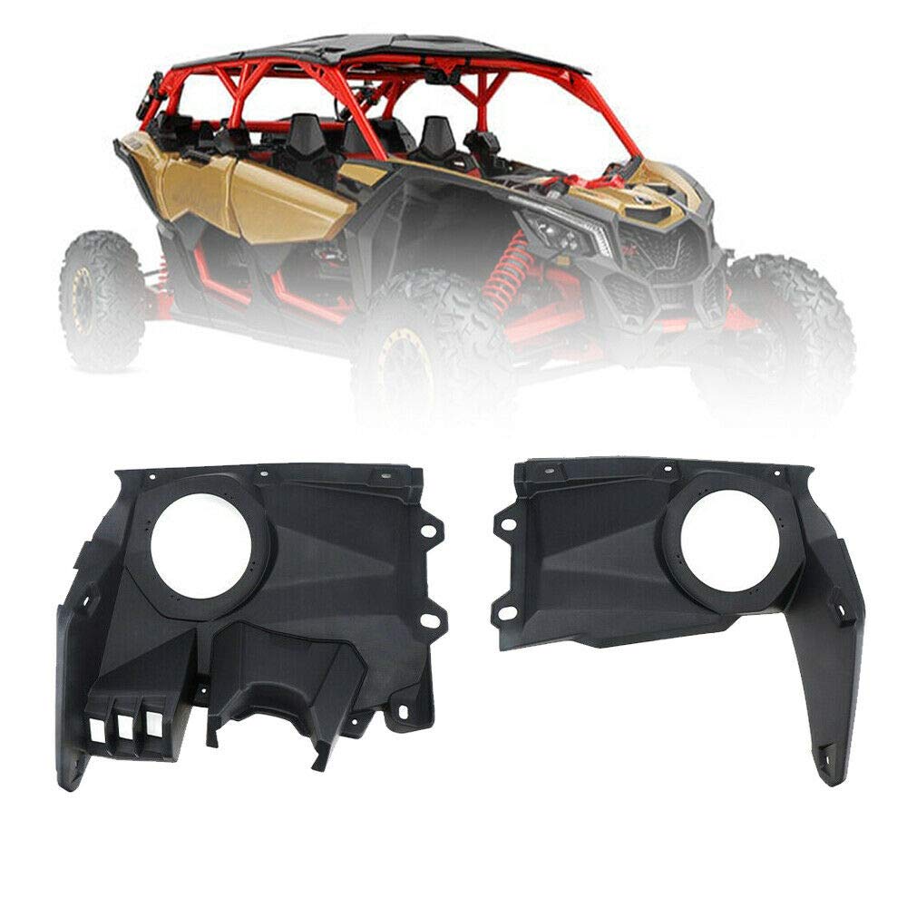 KEMIMOTO X3 Front Dash Speaker Pods Compatible with Can Am Maveri by KEMIMOTO - Angle View 1