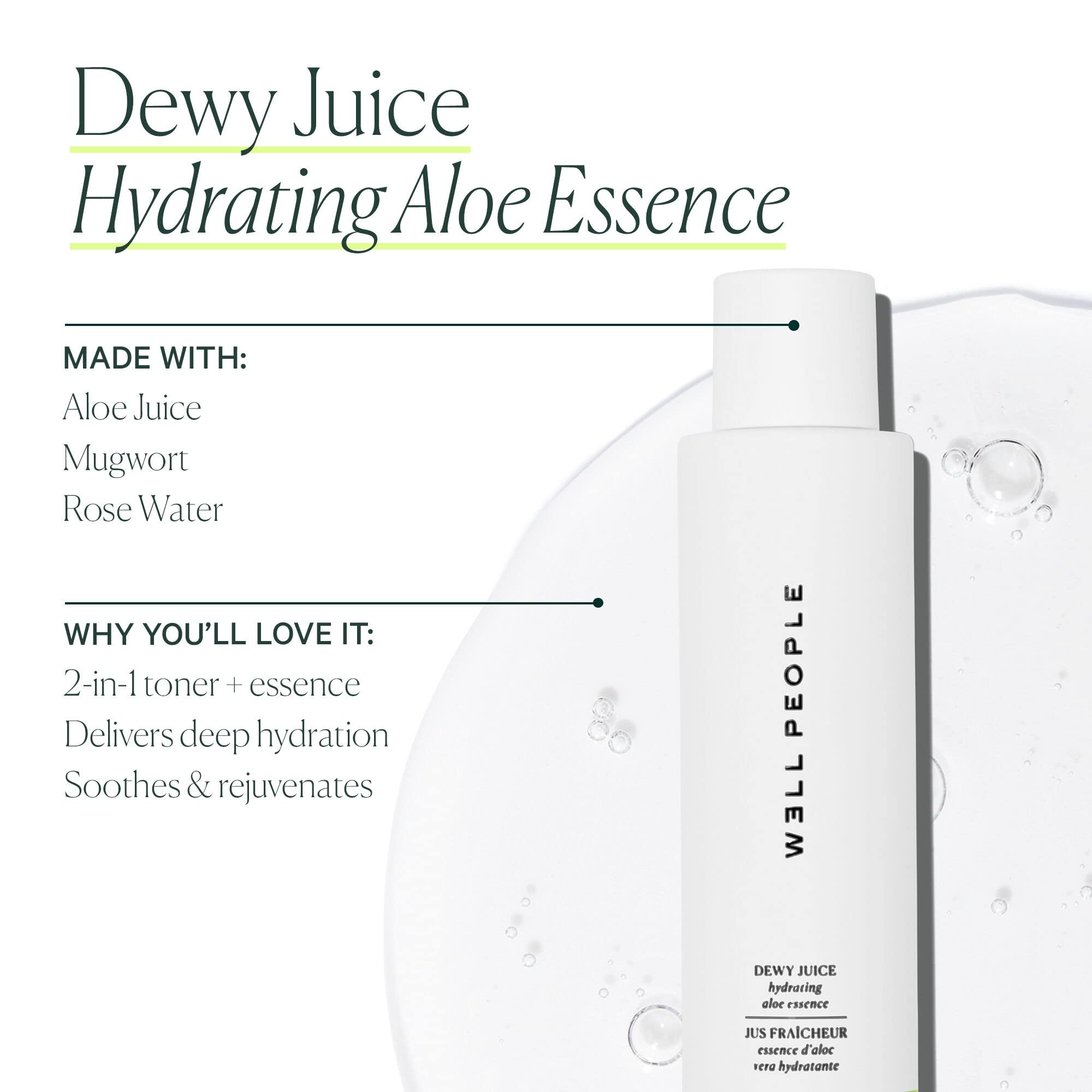 Well People Dewy Juice Hydrating Aloe Essence