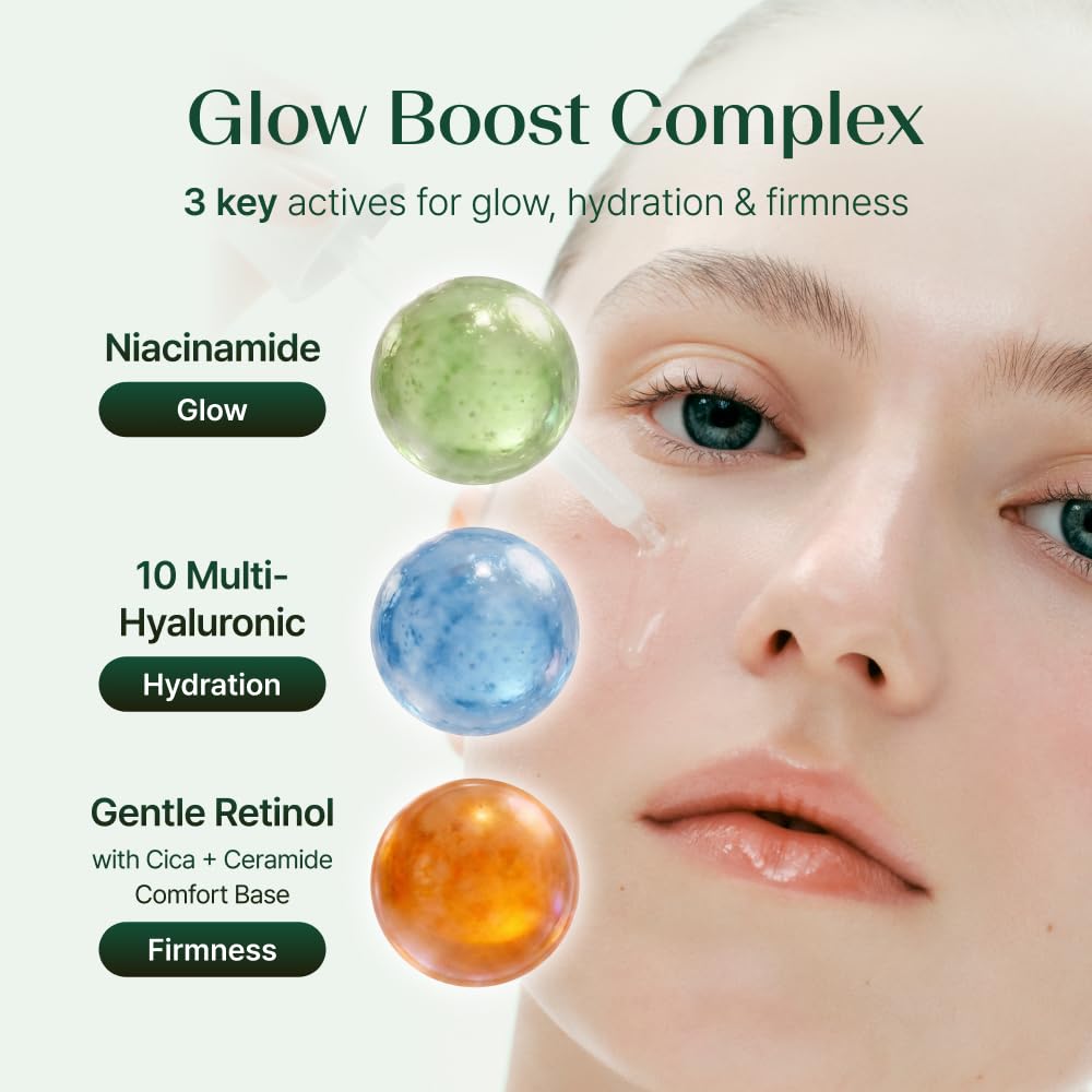 Face Serum with Niacinamide Retinol Hyaluronic Acid Glass - TAESI.K Official Imagery - 5