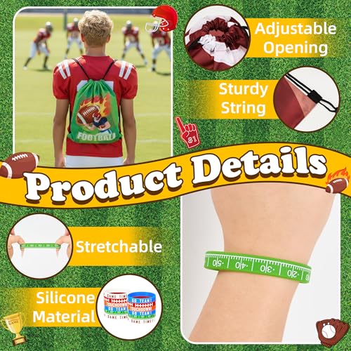 184 Pcs Football Party Favor, Football Goodie Bag Stuffers for - Product Imagery