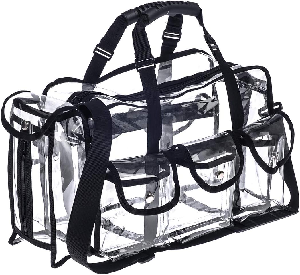 Professional Clear PVC Makeup Kits Organizer Make up Set Bag - Jula Vance Official Imagery - 1