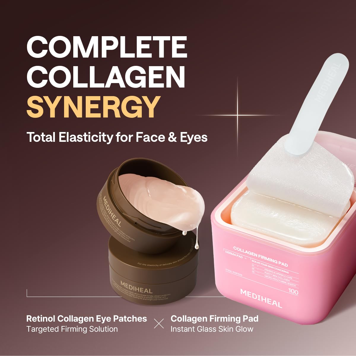 MEDIHEAL 95% Retinol & Collagen Under Eye Patches, Wrinkle Car... - MEDIHEAL Official Product View 8