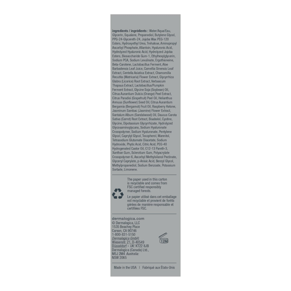 Dermalogica Biolumin C Gel Moisturizer 1 7 Fl Oz - Premium Selection Official Imagery - 4