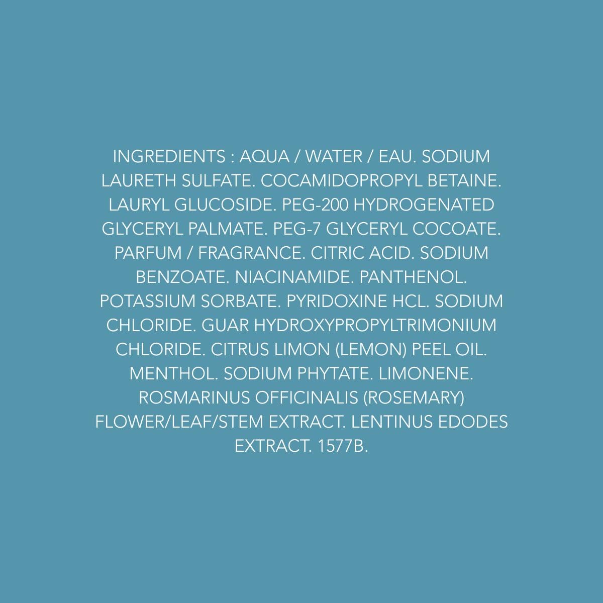 PHYTO PHYTOCYANE Men Invigorating Shampoo, Hair Thinning Treatment Shampoo, 8.45 fl.oz.