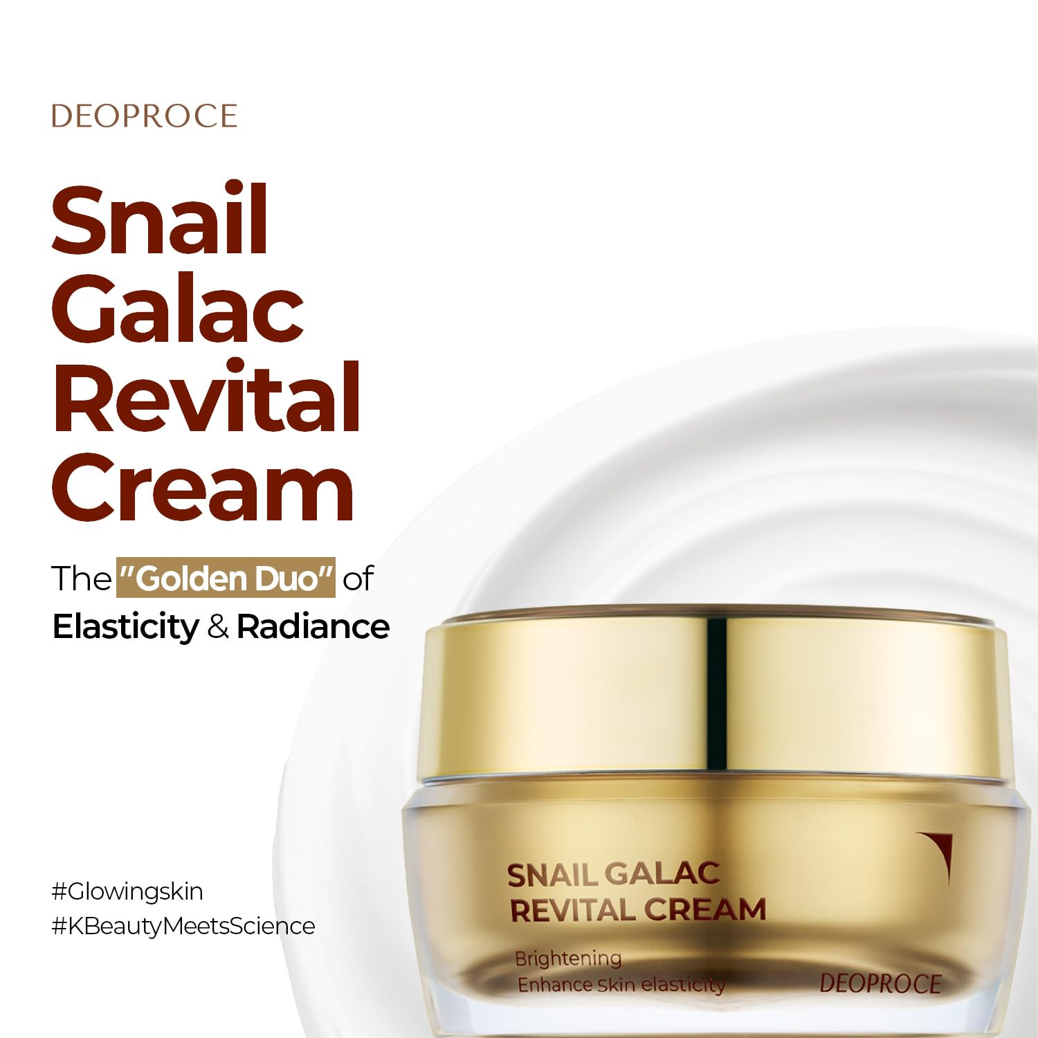 Deoproce Premium Snail Galac Revital Cream 1.76 oz - Deoproce
