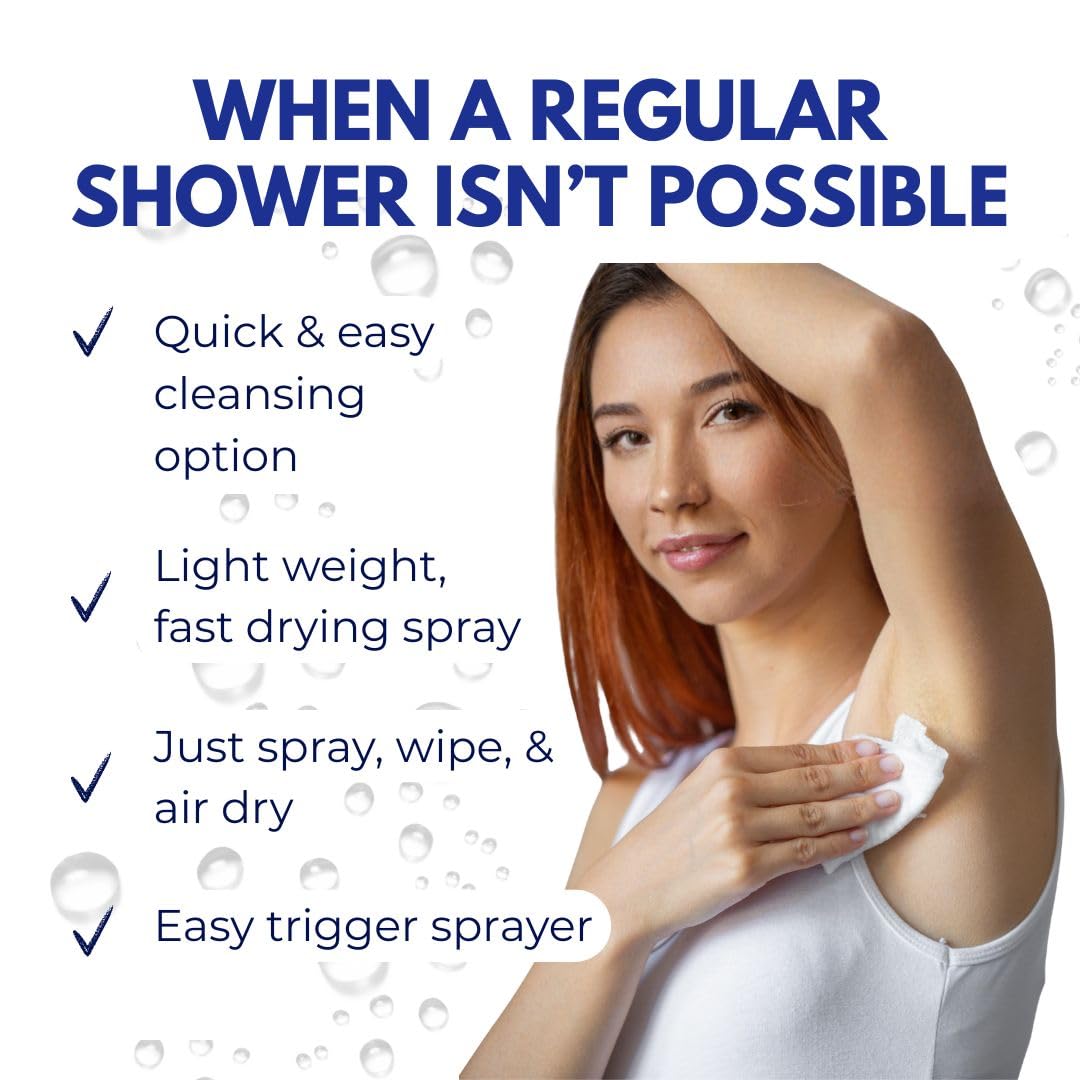 PRISTINE Body Cleansing Spray Premium No Rinse Body Wash - PRISTINE Official Imagery - 8